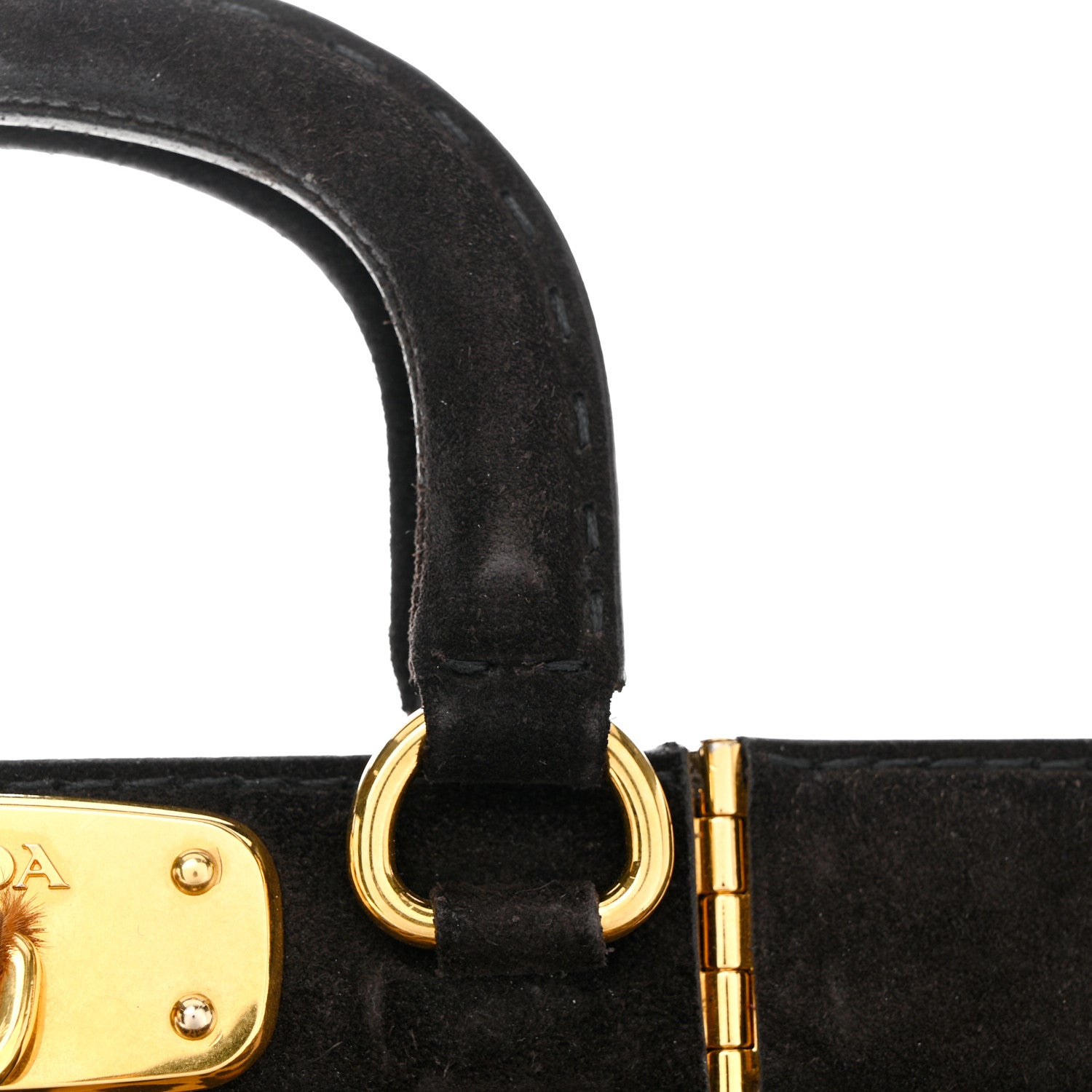 Prada Cavallino Leopard Print Tote Sabbia Moro 11 of 14