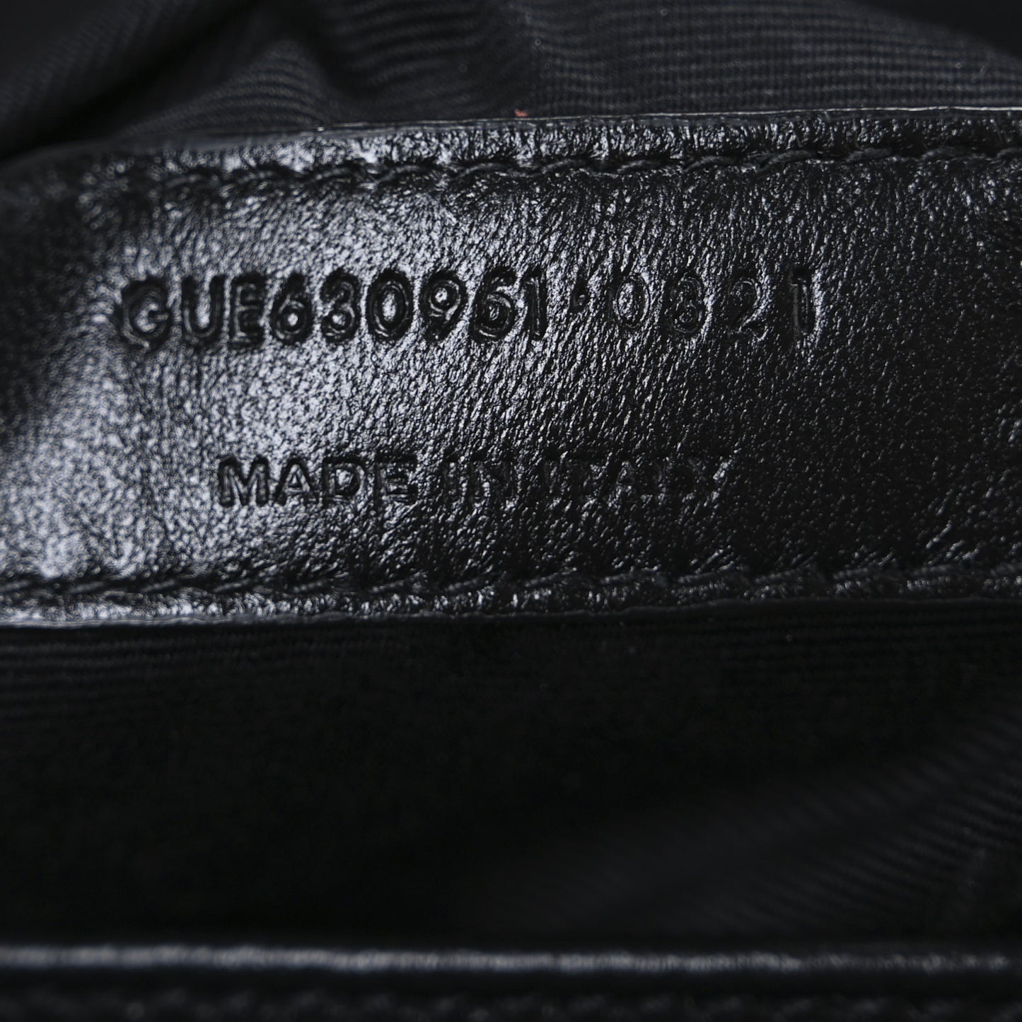 Calfskin Y Quilted Monogram Monochrome Toy Loulou Crossbody Bag Black