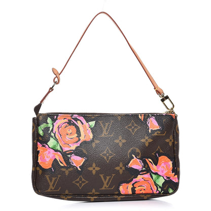 Louis Vuitton Monogram Roses Pochette Accessories 1 of 8