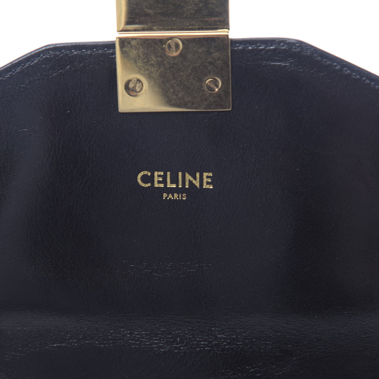Celine Shiny Calfskin Small C Bag Black 7 of 15