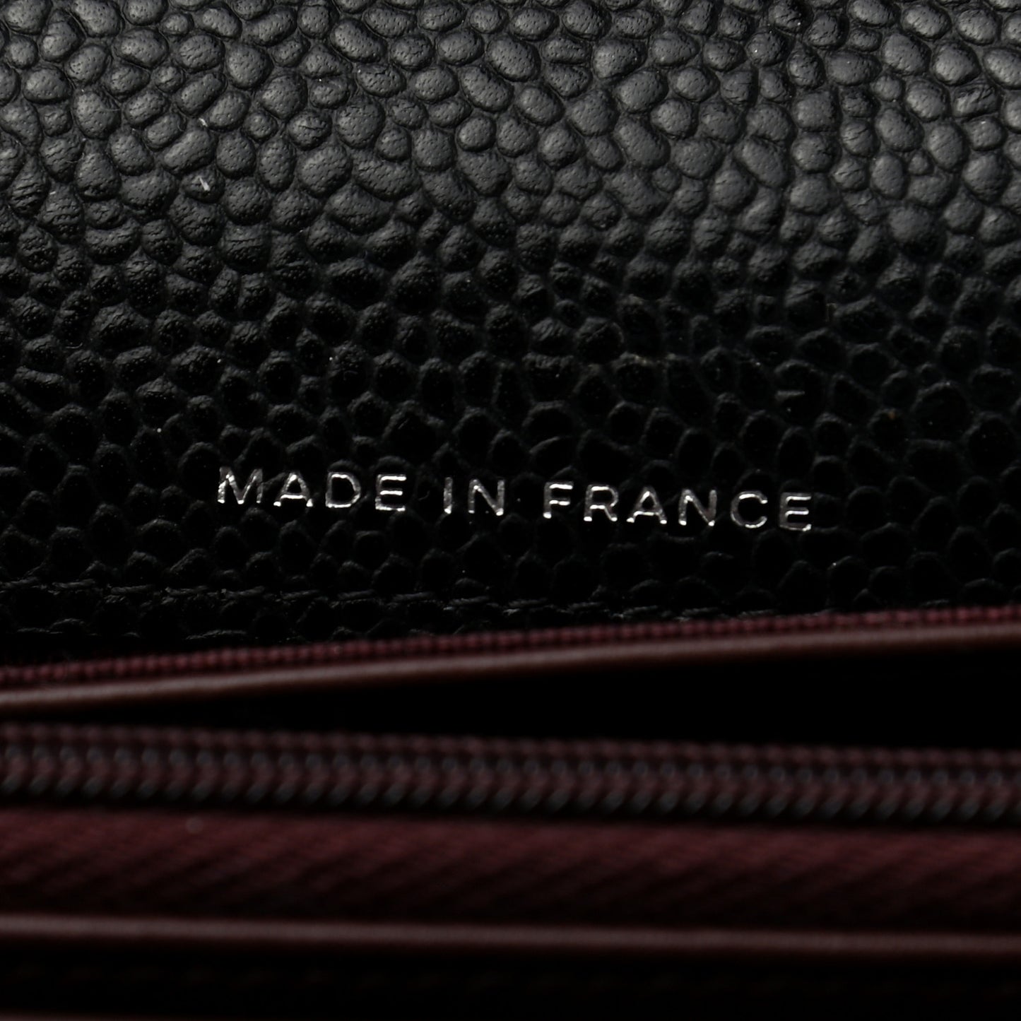 Caviar Quilted Large Gusset Flap Wallet Black