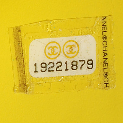 Chanel Caviar Timeless Wallet on Chain WOC Yellow 8 of 9