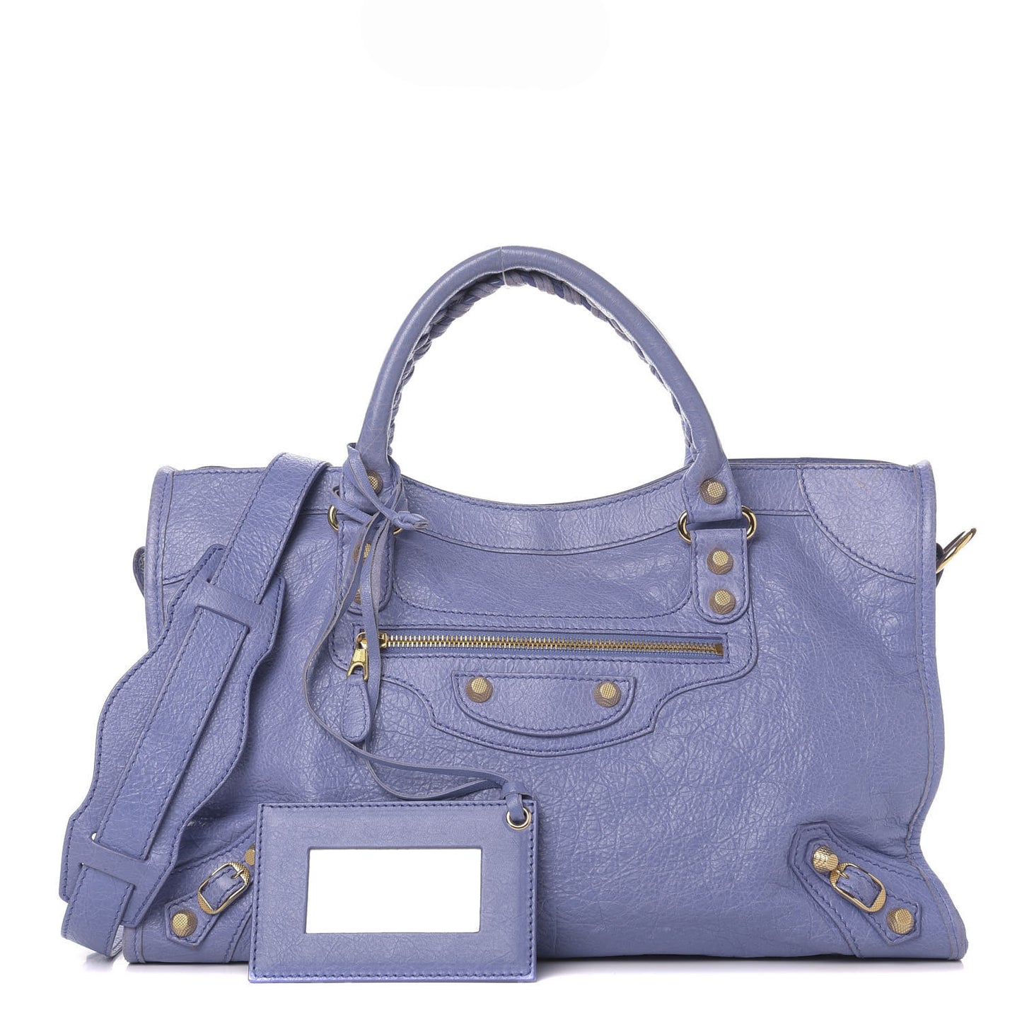 Agneau Giant 12 Gold Hardware City Mauve Light Mauve
