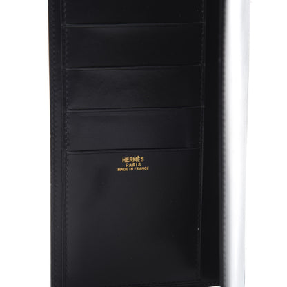 Hermes Box MC2 Fleming Long Wallet Black 8 of 9