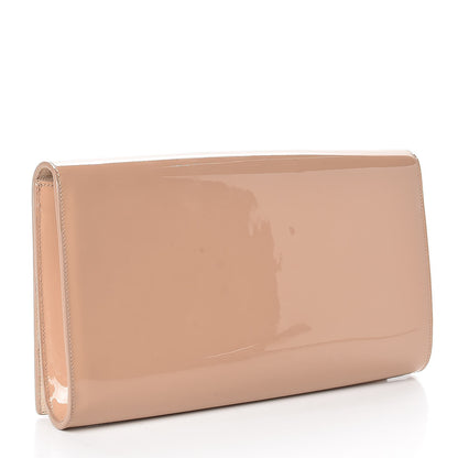Saint Laurent Patent Calfskin Monogram Large Belle De Jour Clutch Chair 3 of 7