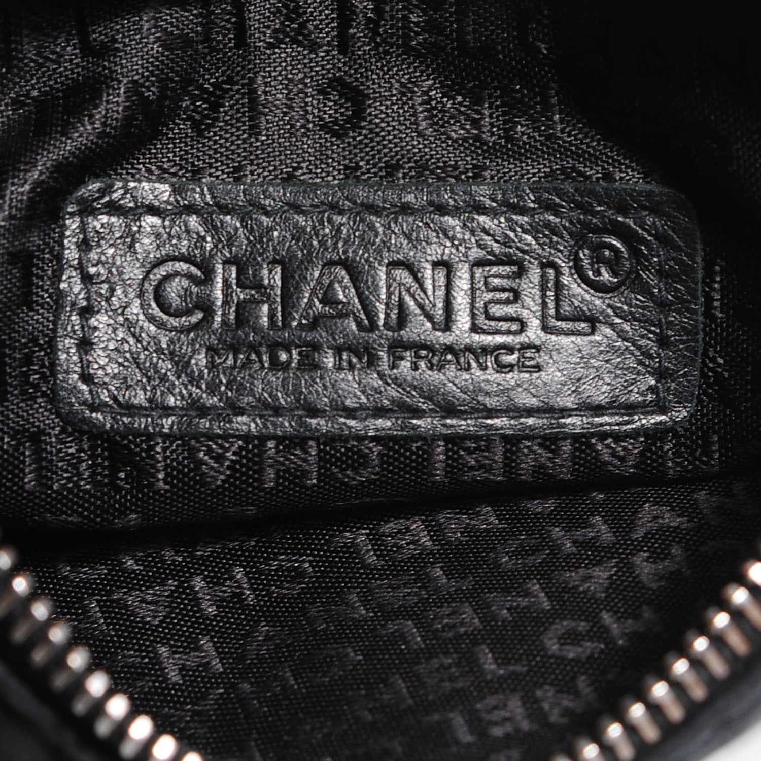 Chanel Nylon Quilted Pochette Black 6 of 7