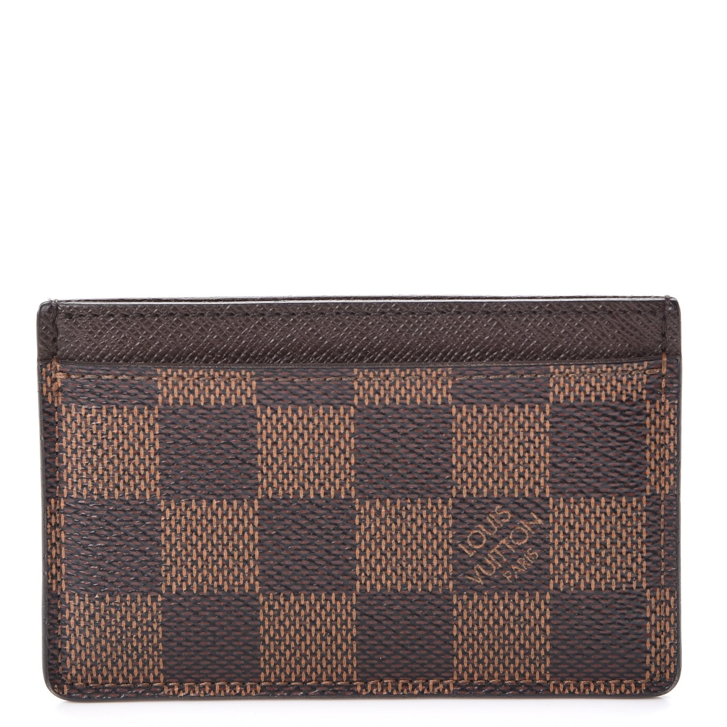 Damier Ebene Card Holder