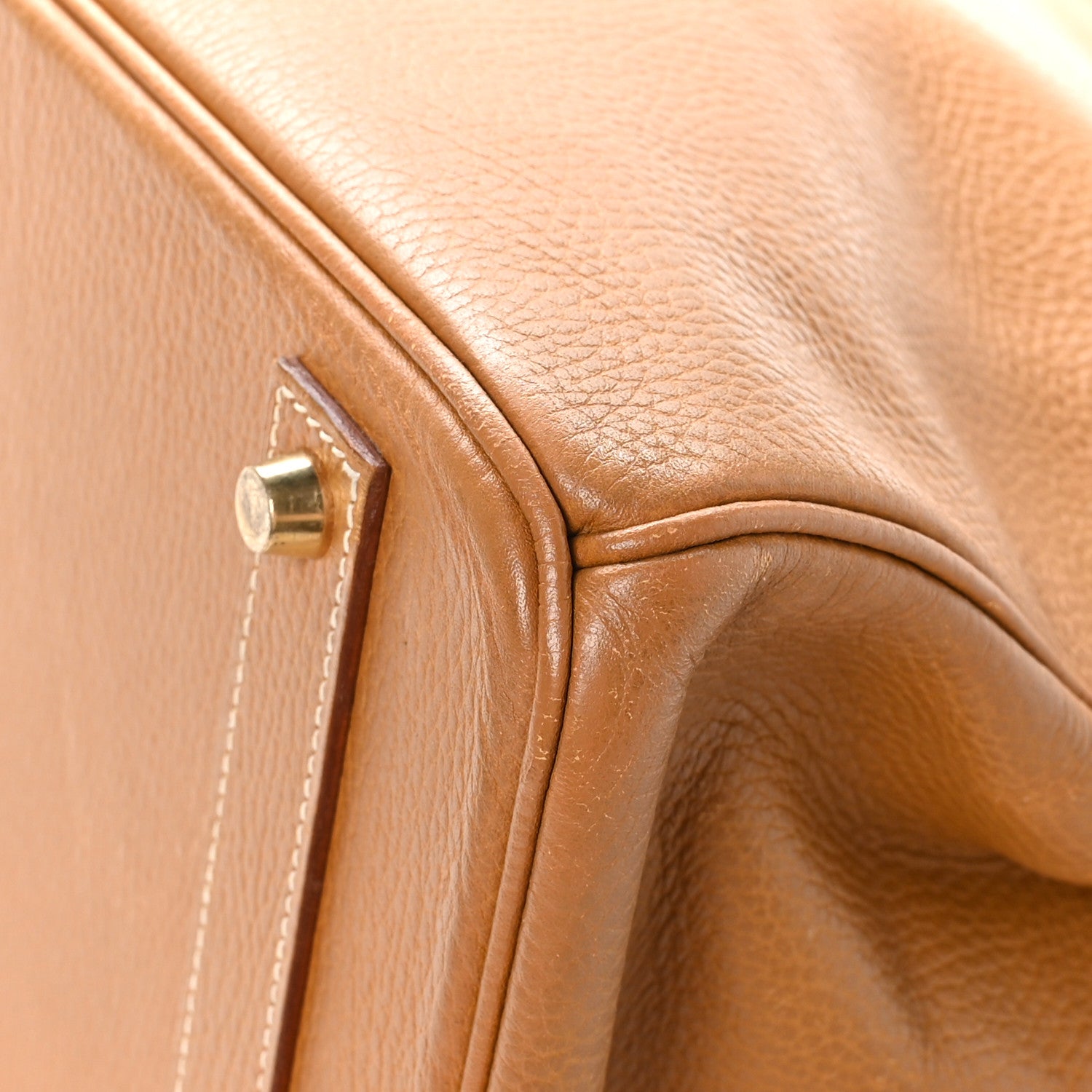 Hermes Ardennes Birkin 40 Gold 12 of 15