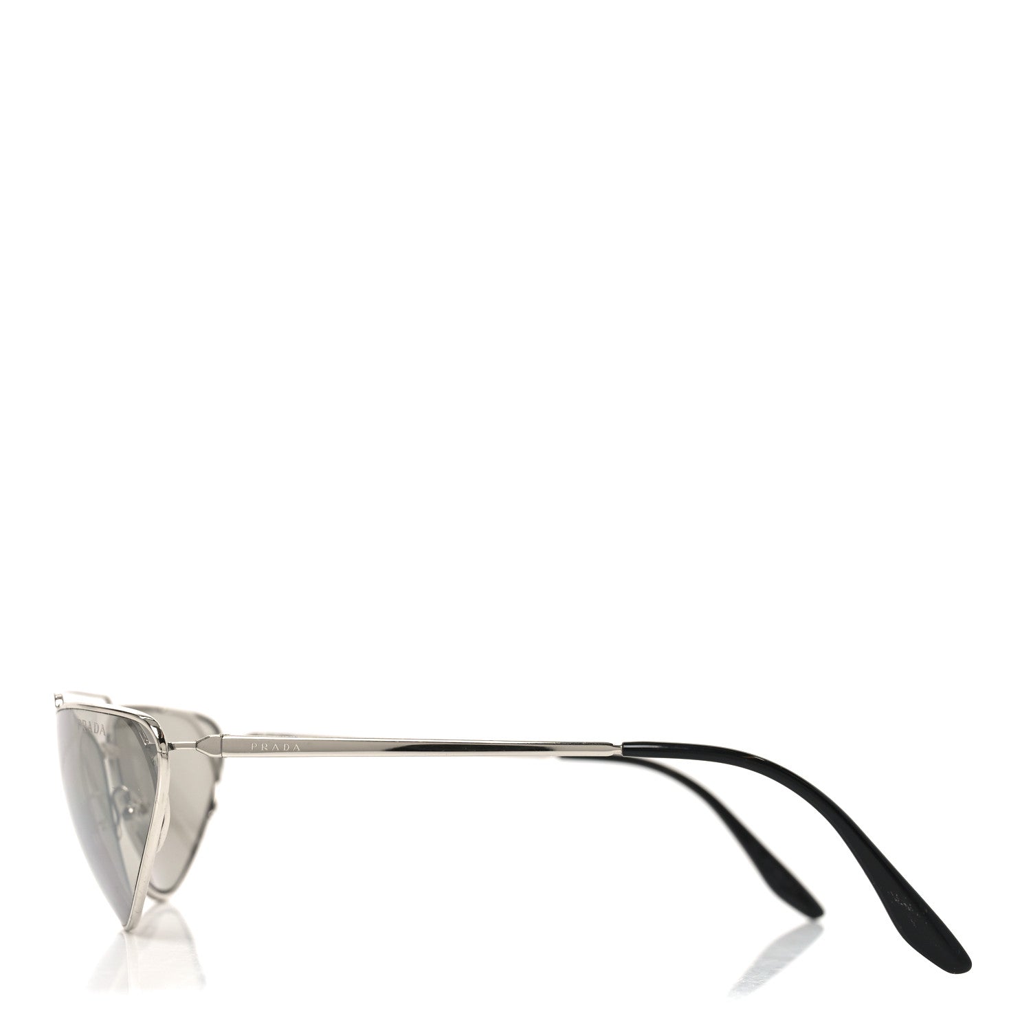 Prada Cat Eye Sunglasses SPR 62V Silver 3 of 6