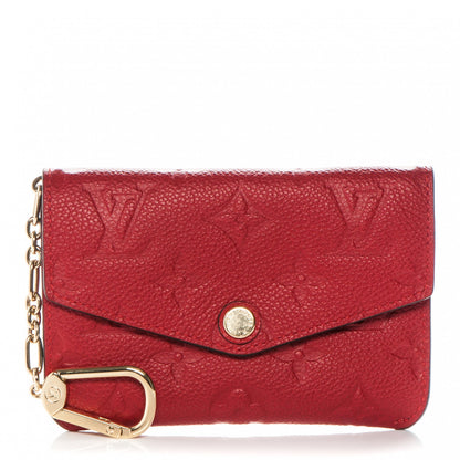 Louis Vuitton Empreinte Key Pouch Cherry 1 of 7