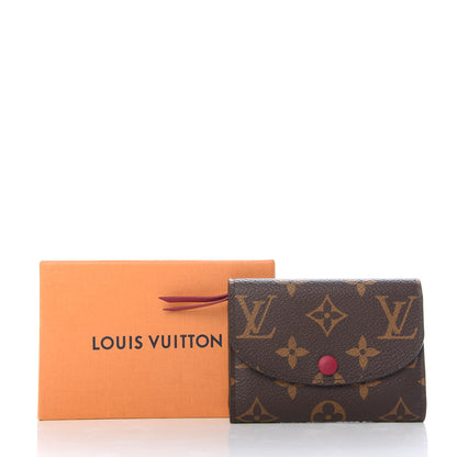 Louis Vuitton Monogram Rosalie Coin Purse Fuchsia 7 of 7
