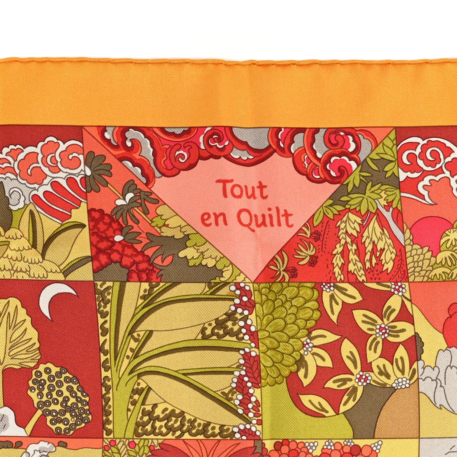 Hermes Silk Tout En Quilt Scarf 4 of 5