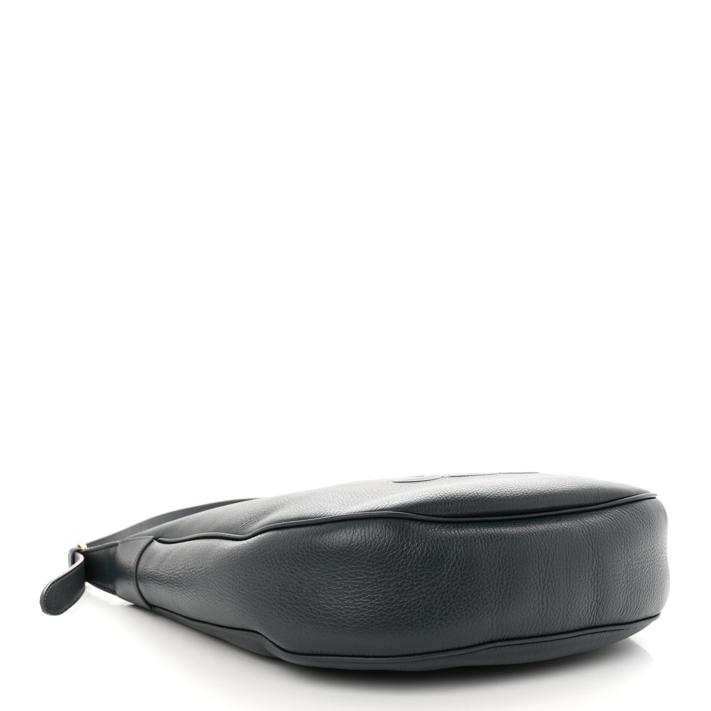 Calfskin Triomphe Heloise Shoulder Bag Slate Grey