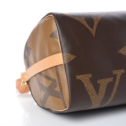 Louis Vuitton Reverse Monogram Giant Speedy Bandouliere 30 8 of 10