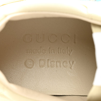 Gucci X DISNEY Calfskin Donald Duck Mens Rhyton Sneakers 6 Ivory 5 of 10