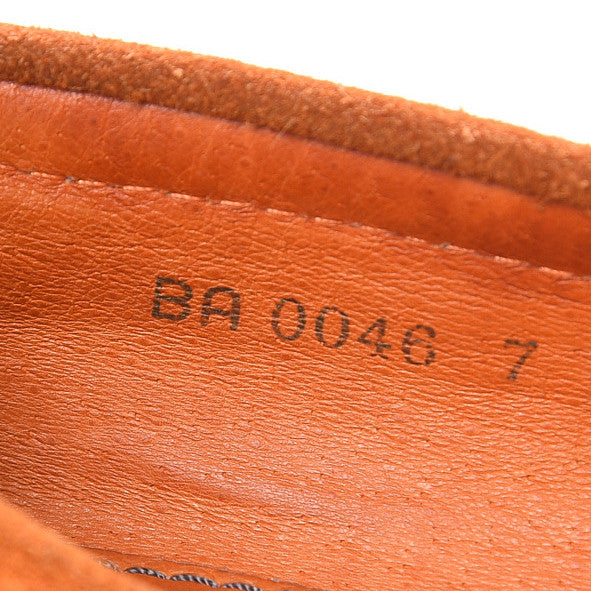 Louis Vuitton Suede Loafers 7 Orange 9 of 12
