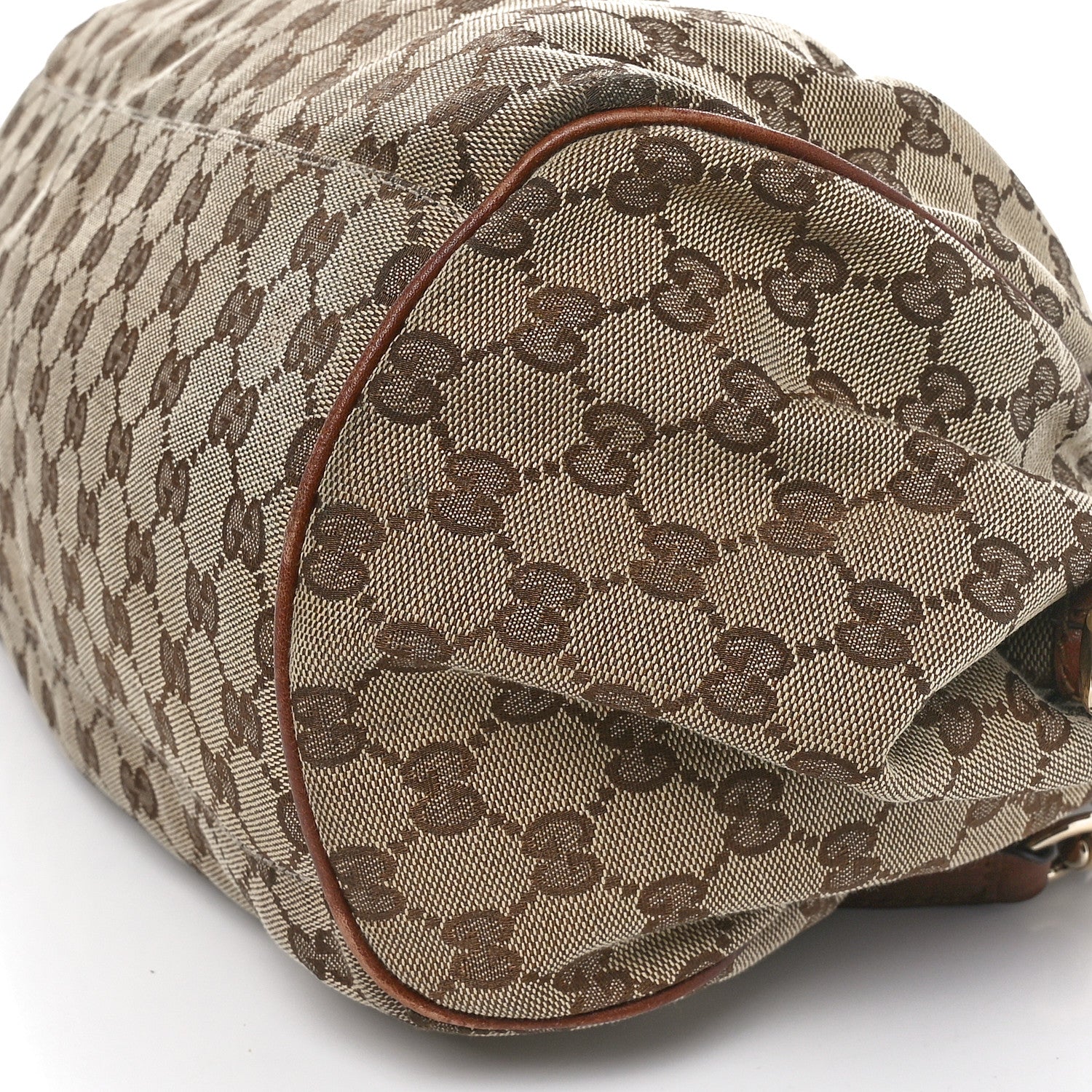 Gucci Monogram Medium Sukey Boston Brown 10 of 10