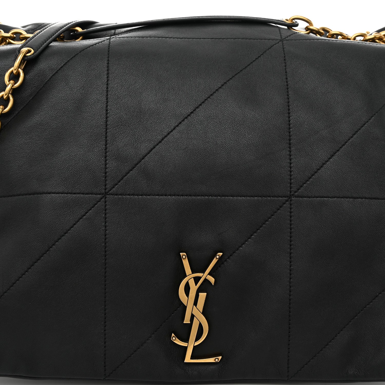 Saint Laurent Lambskin Matelasse Monogram Large Jamie 4.3 Black 8 of 10