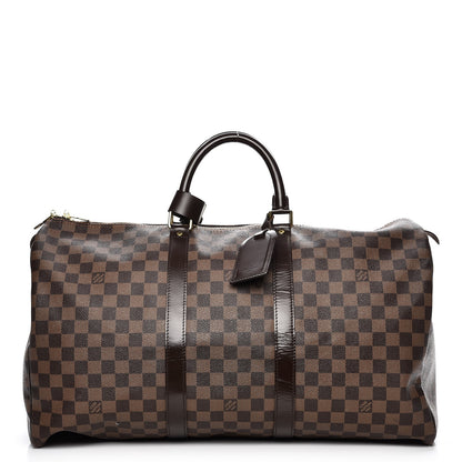 Louis Vuitton Damier Ebene Keepall 50 1 of 19