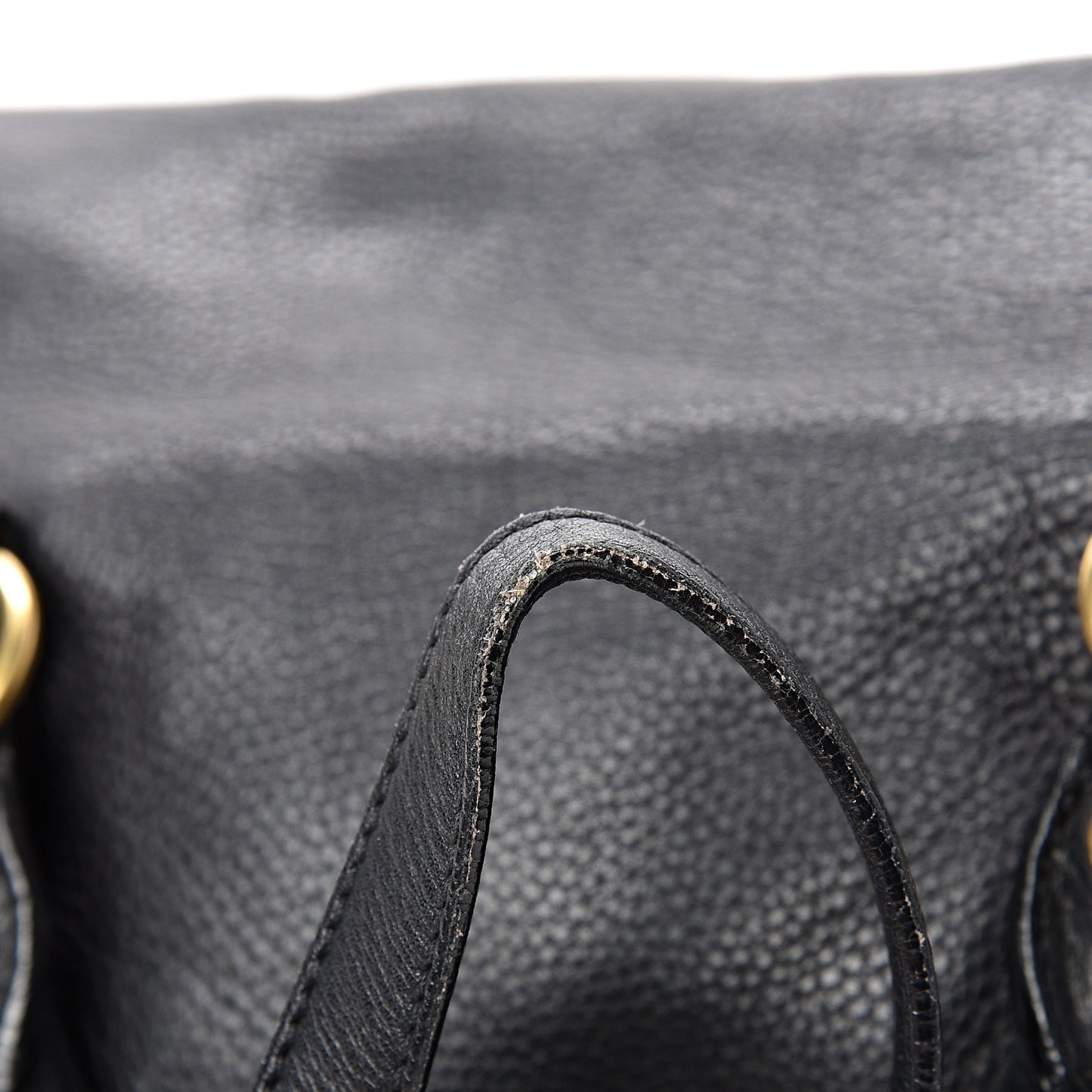 Vitello Medium Bow Bag Black
