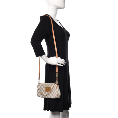 Louis Vuitton Damier Azur Eva Clutch 2 of 13