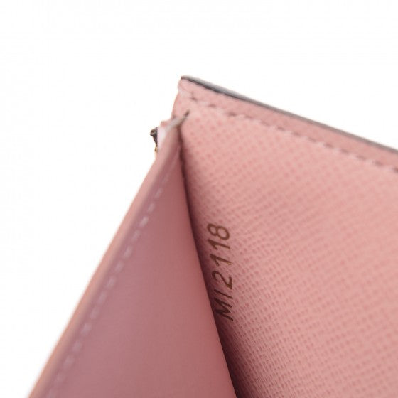 Monogram Victorine Wallet Rose Ballerine