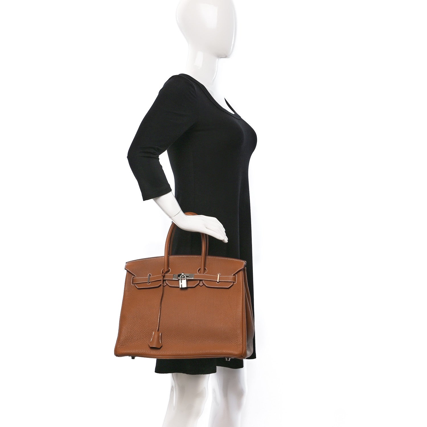 Hermes Togo Birkin 35 Gold 3 of 10