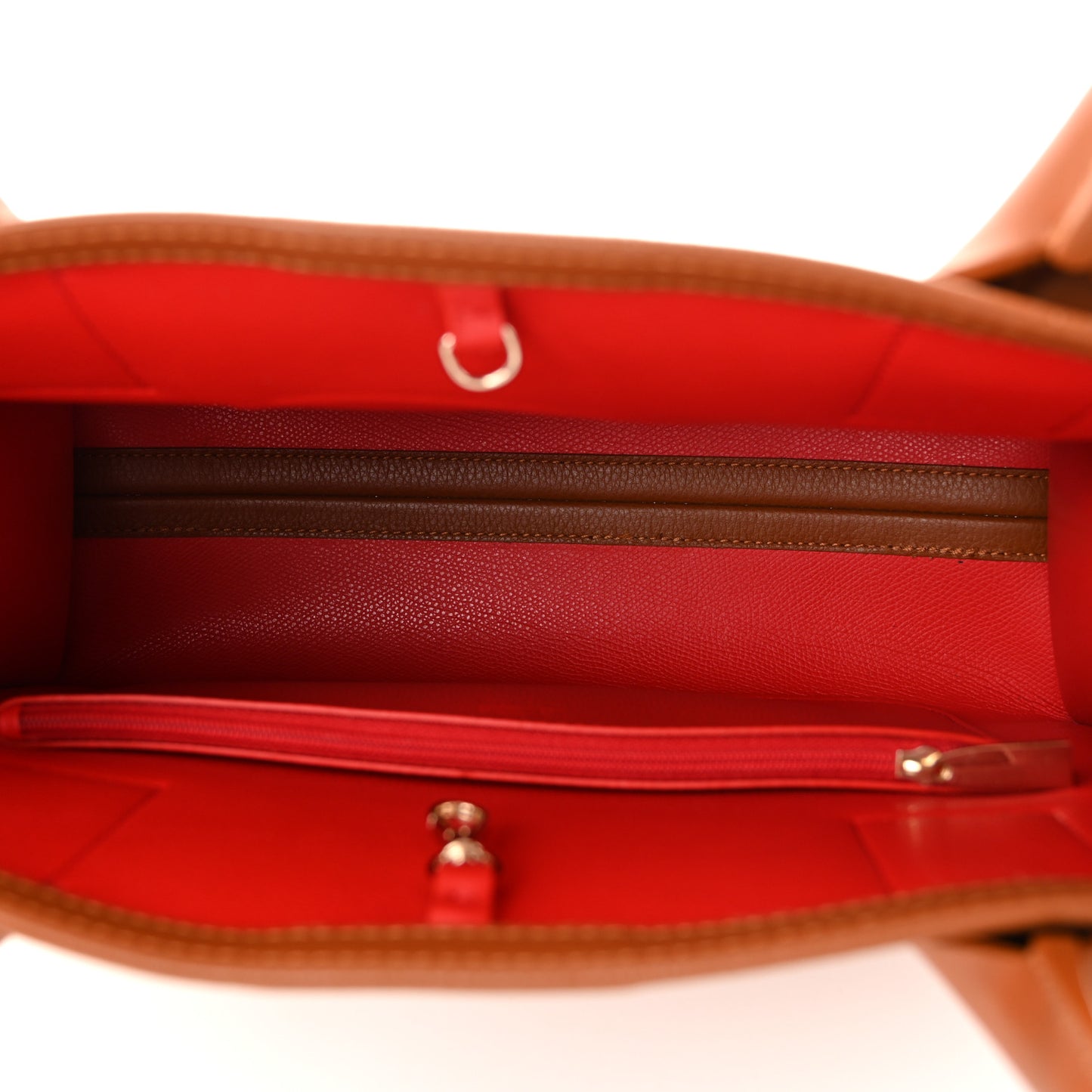 Calfskin Empire Small By My Side Tote Cuoio
