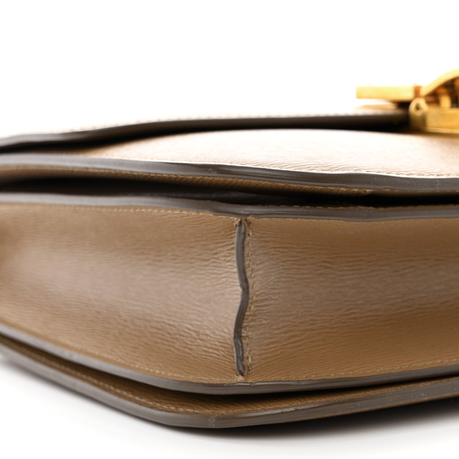 Celine Liege Calfskin Medium Classic Box Flap Bag Taupe 10 of 14
