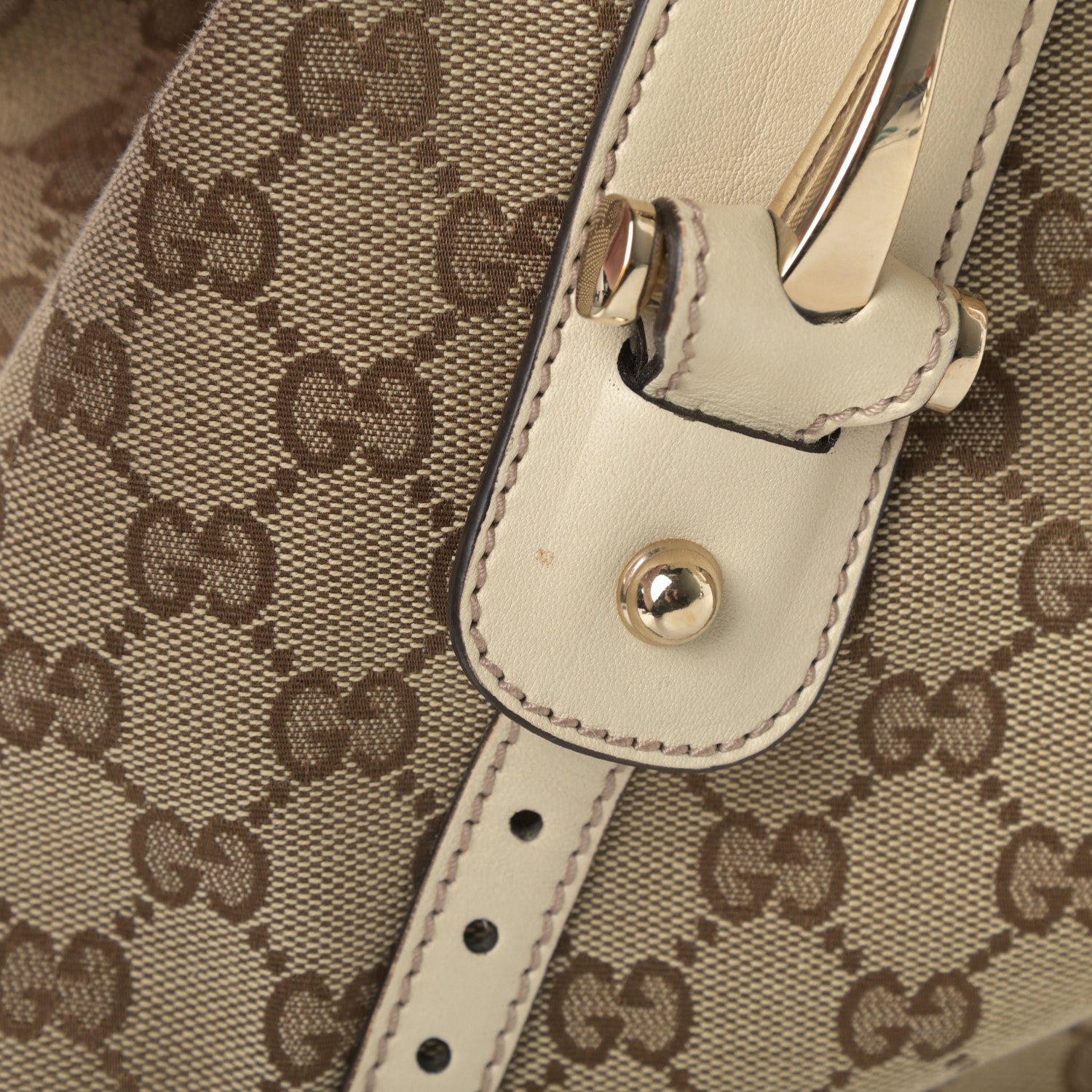 Gucci Monogram Small Pelham Shoulder Bag Off White 12 of 12