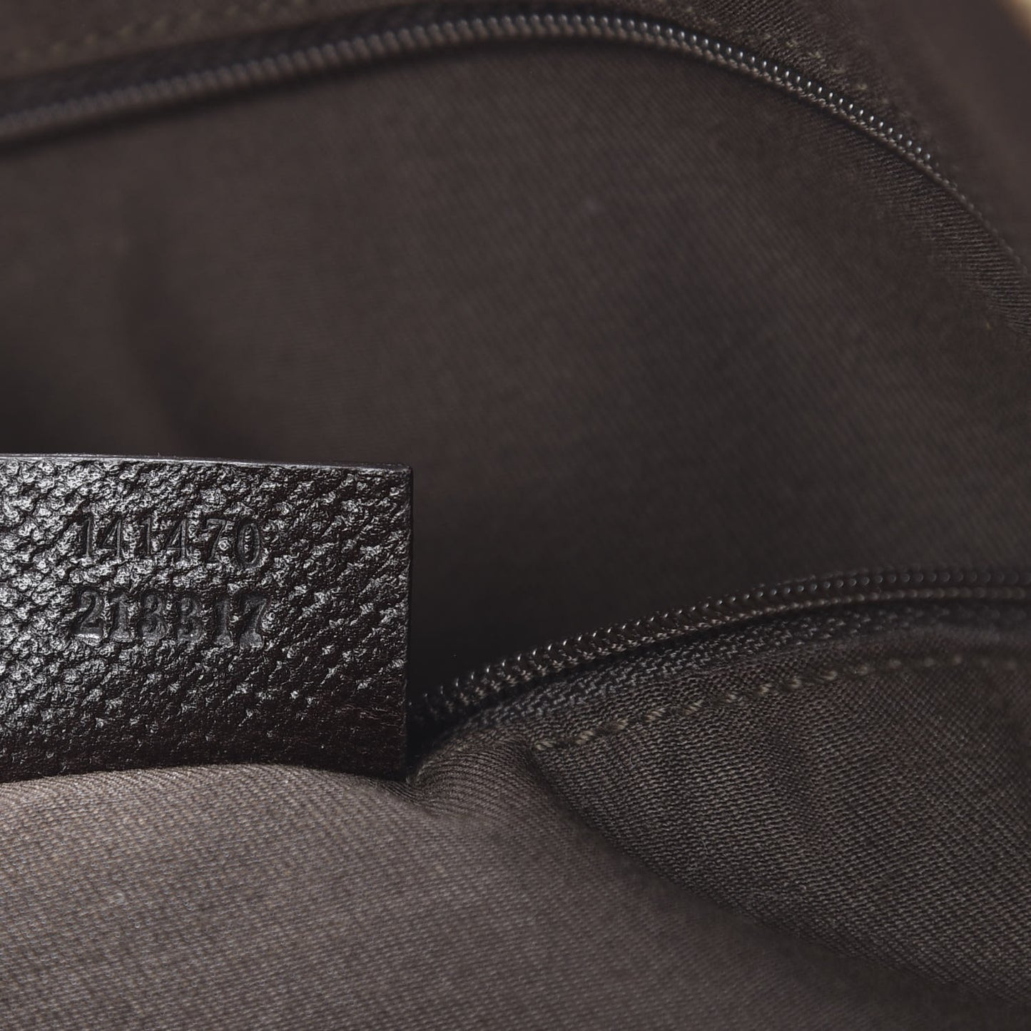 Monogram Medium Abbey Tote Dark Brown