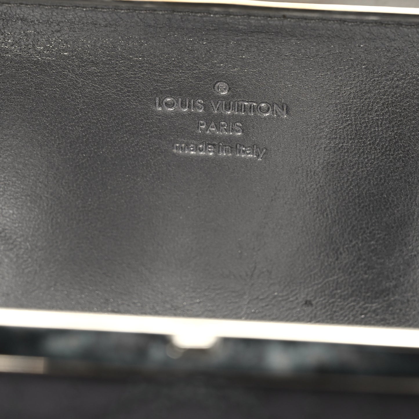 Monogram Motard Minaudiere Clutch Grey