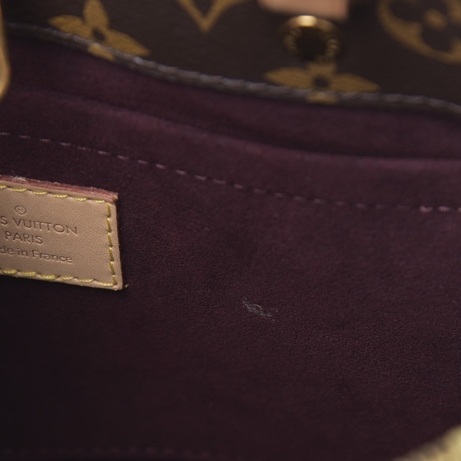 Louis Vuitton Monogram Montaigne BB 8 of 12