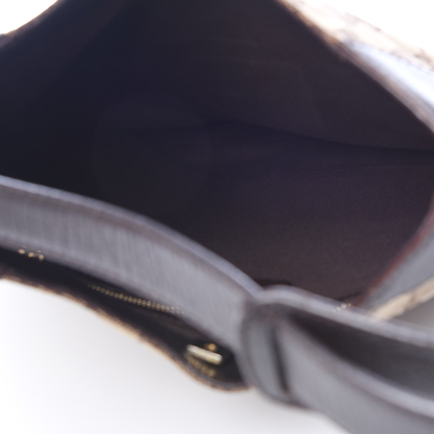 Gucci Monogram Hasler Hobo Dark Brown 5 of 13