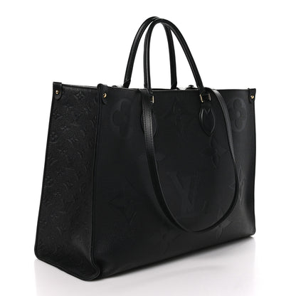 Louis Vuitton Empreinte Monogram Giant Onthego GM Black 3 of 10