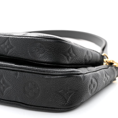 Louis Vuitton Empreinte Monogram Giant Multi Pochette Accessories Black 9 of 9