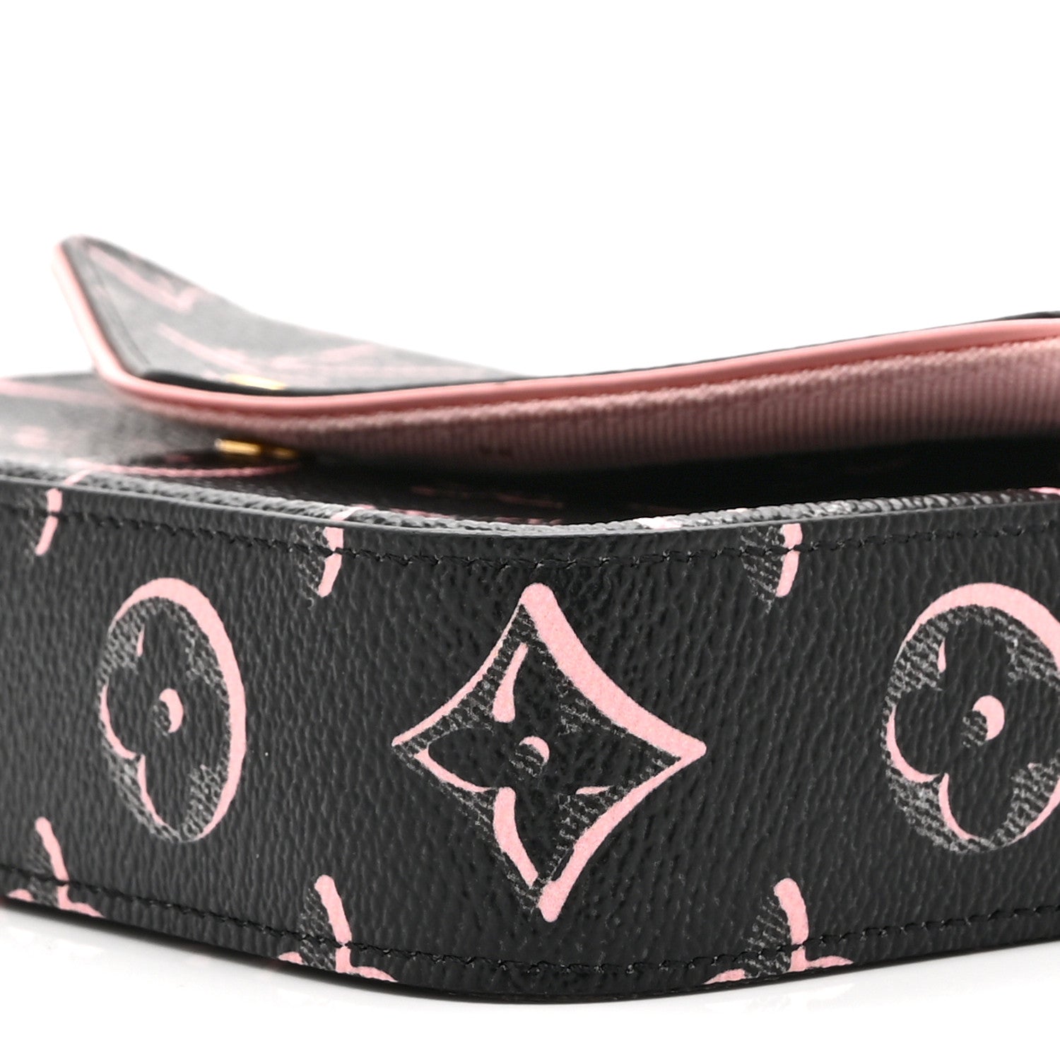 Louis Vuitton Monogram Fall For You Felicie Strap & Go Black 9 of 9