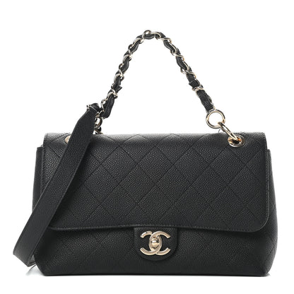 Chanel Caviar Quilted City Walk Flap Black 1 of 14