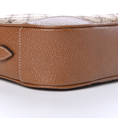 Gucci Monogram Mini Bree Messenger Bag Beige Tabacco 8 of 9