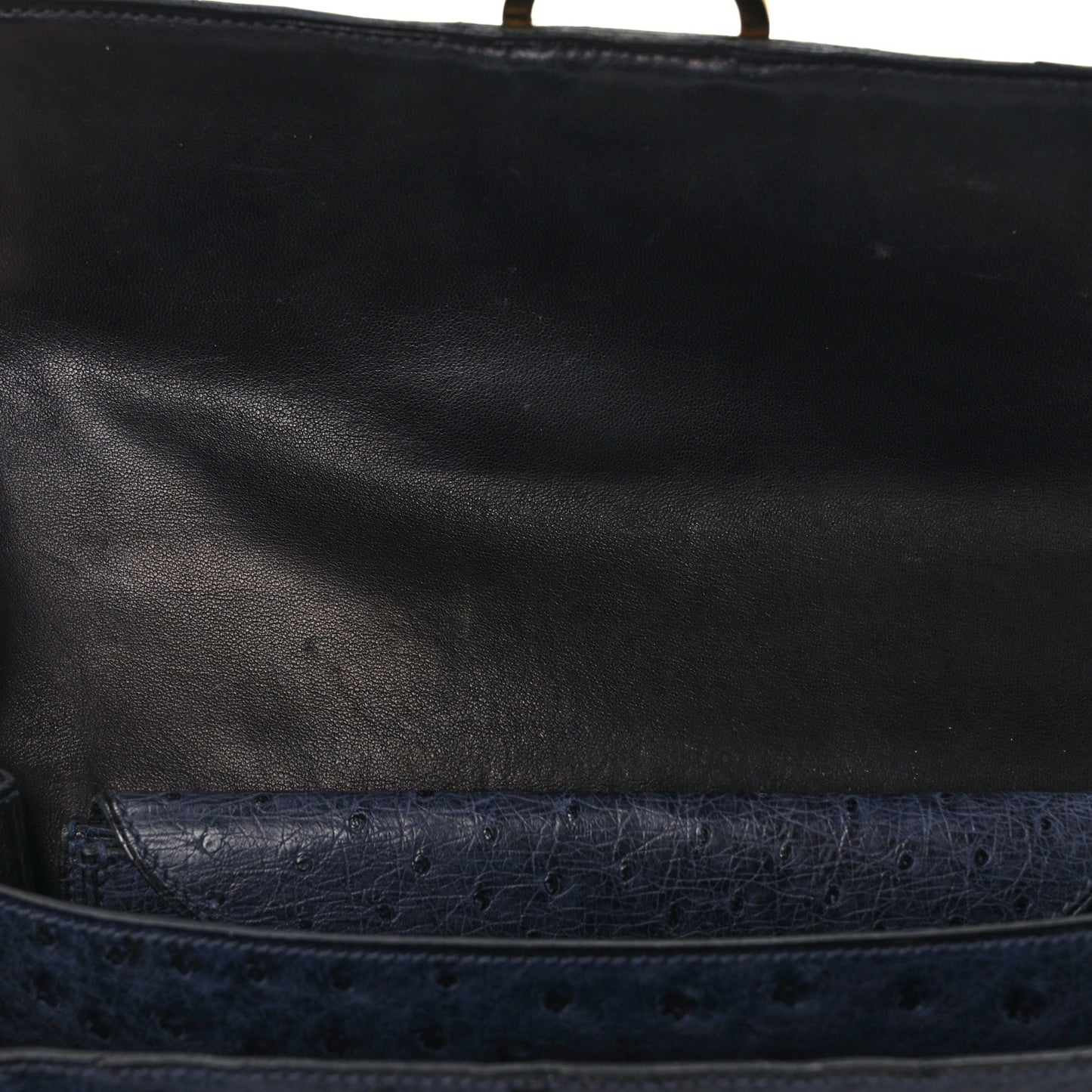 Ostrich Ring Shoulder Bag