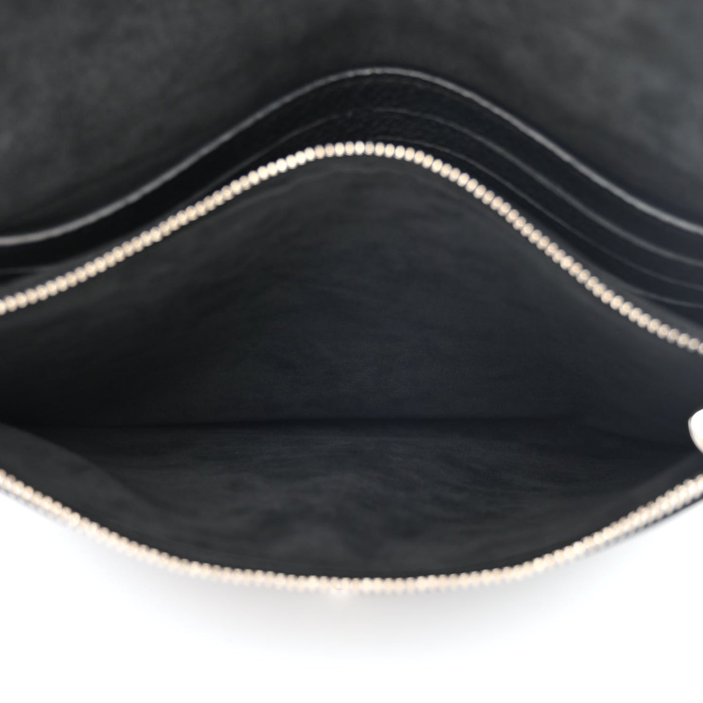 Soft Calfskin My Lockme Pochette Black