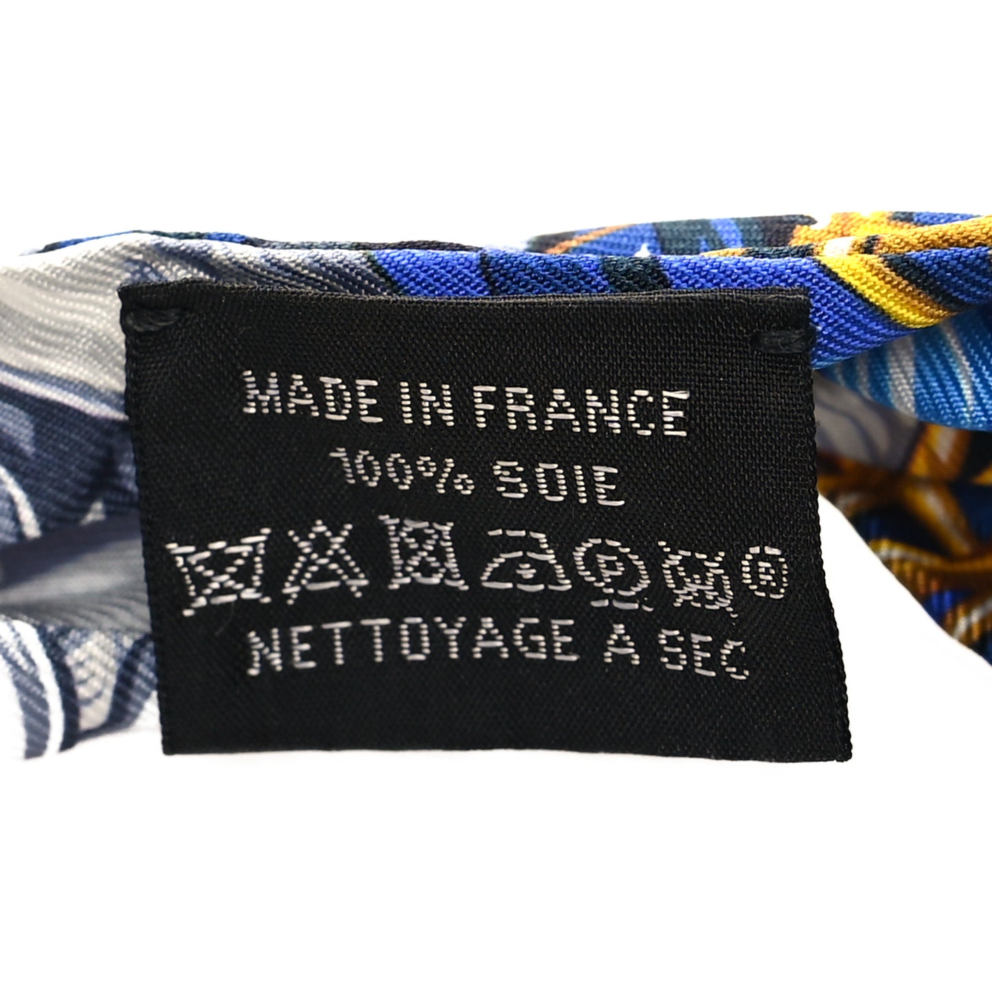 Silk La Danse Pacifique Twilly Bleu Nuit Jaune Vif
