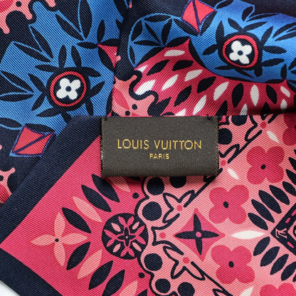 Louis Vuitton Silk Amstramgram Bandeau Rose Corail 4 of 5