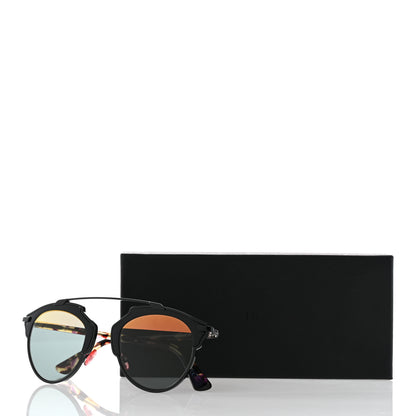 Christian Dior So Real Sunglasses Black Multicolor 9 of 9