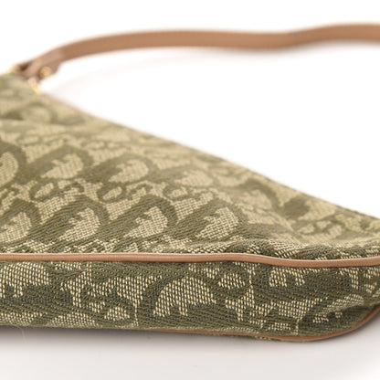 Christian Dior Monogram Mini Saddle Pochette Green 7 of 10