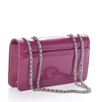 Chanel Vinyl Lipstick Flap Viole 3 of 9
