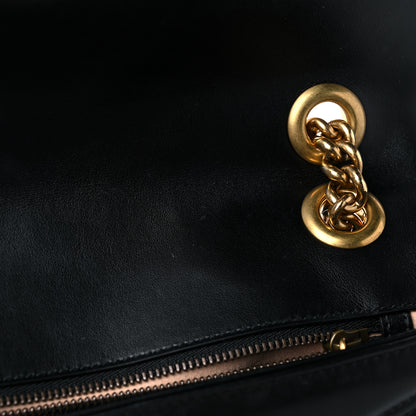 Gucci Calfskin Matelasse Small GG Marmont Shoulder Bag Black 14 of 14