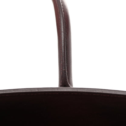Saint Laurent Calfskin Large Sac De Jour Carryall Amarena 12 of 16