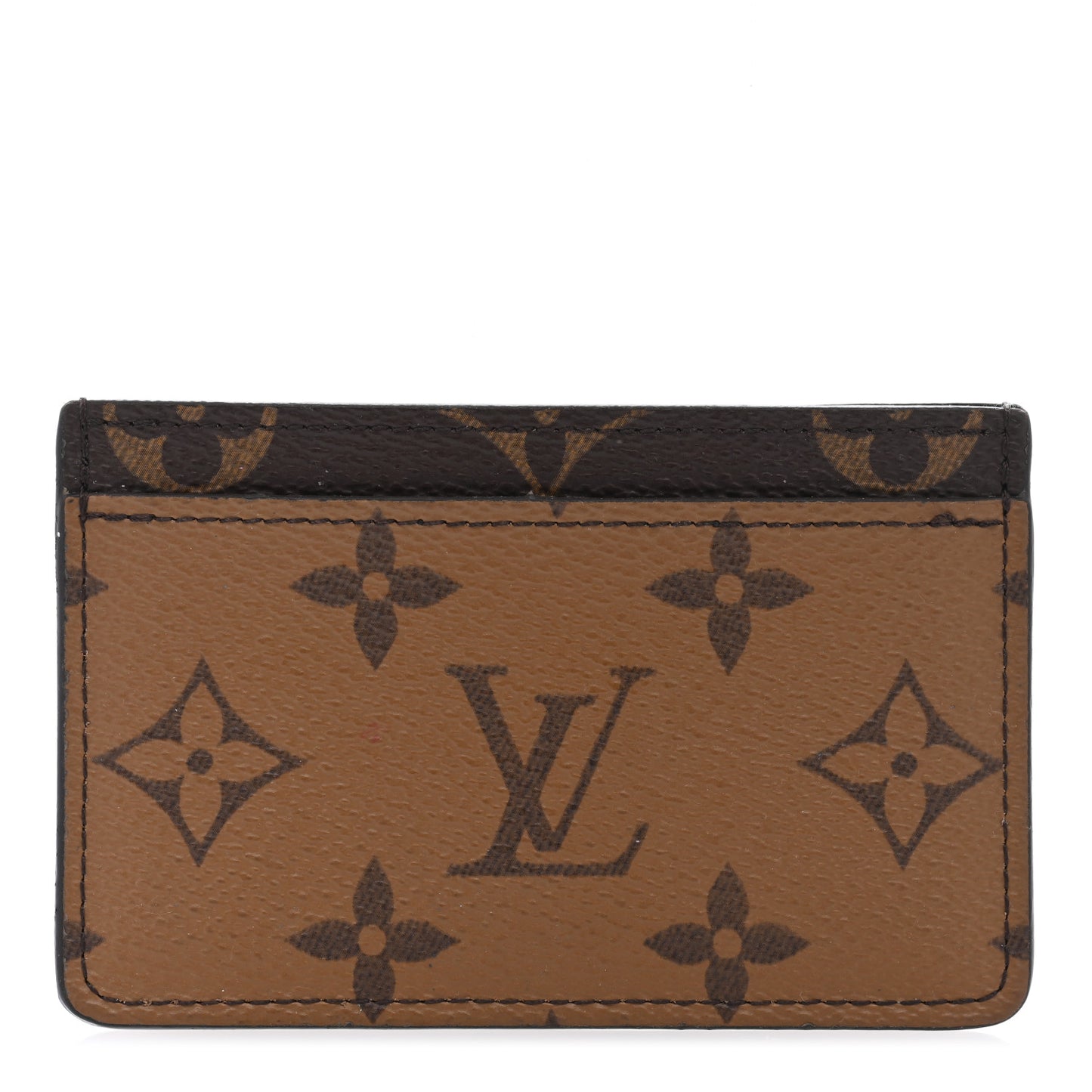 Reverse Monogram Card Holder