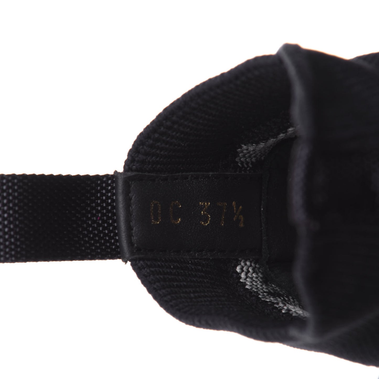 Technical Knit Calfskin Oblique Womens Walk'n Dior Mid Top Sneakers 37.5 Deep Blue